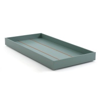 Ящик-кровать 1-спальный винтажный в стиле ретро Adil единый размер зеленый LA REDOUTE INTERIEURS  фото, kupilegko.ru